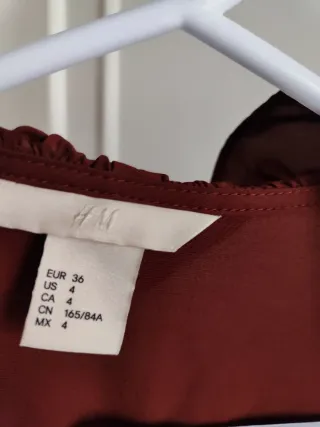 Vestido largo con volantes