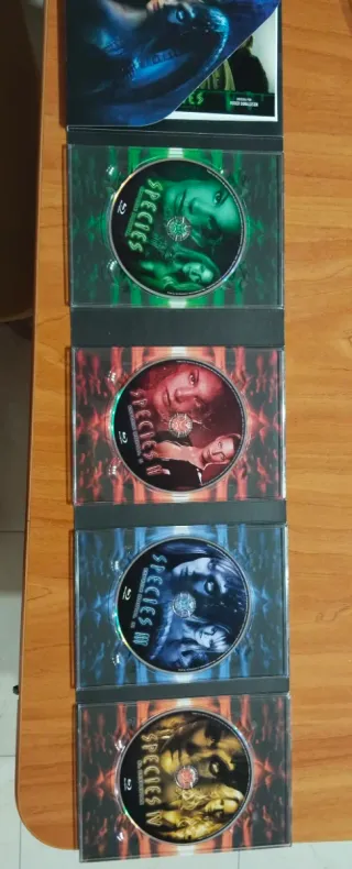 Saga Species Blu-ray Completa 4 Discos