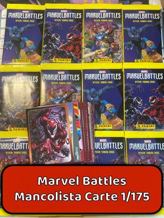 Marvel Battles Mancolista Carte 1/175 Panini