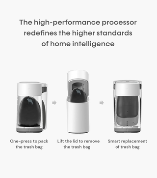 Cubo Basura Townew T3 Blanco