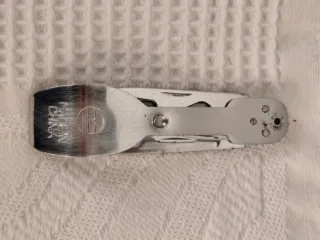 Set Cubiertos Plegable 5 en 1, en acero inoxidable