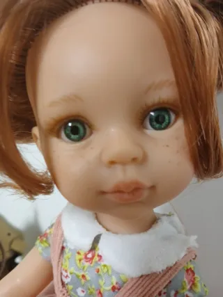 Muñeca antigua pelirroja Paola Reina 98