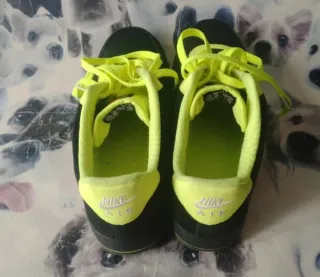 Nike Air Force 1 Low Talla 45 Negro/Verde