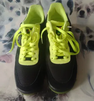 Nike Air Force 1 Low Talla 45 Negro/Verde