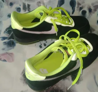 Nike Air Force 1 Low Talla 45 Negro/Verde