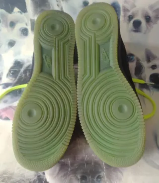 Nike Air Force 1 Low Talla 45 Negro/Verde