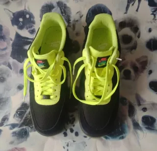 Nike Air Force 1 Low Talla 45 Negro/Verde