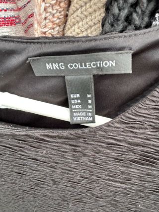 Vestido MNG Collection gris talla M