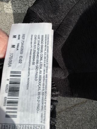 Vestido MNG Collection gris talla M