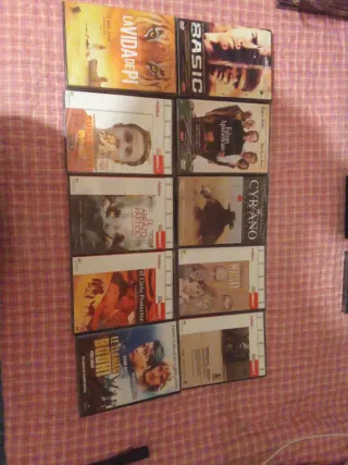 Lote 10 Películas DVD Acción/Drama/Thriller