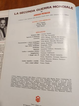 Storia della seconda guerra mondiale in 6 volumi