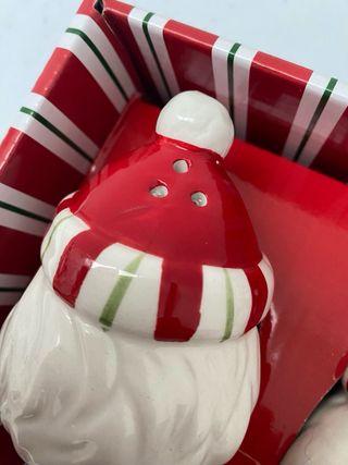 Salero y Pimentero Santa Claus Cerámica