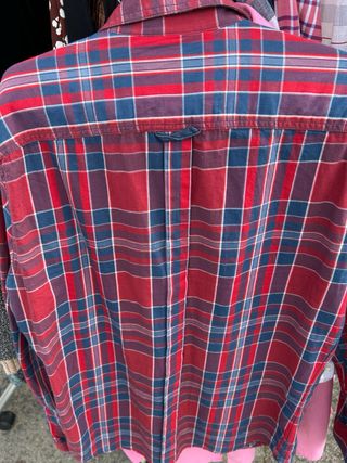 Camisa Angelo Litrico Slim Fit Cuadros S