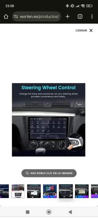 Radio Android 13 BMW Serie 1 E81-E88