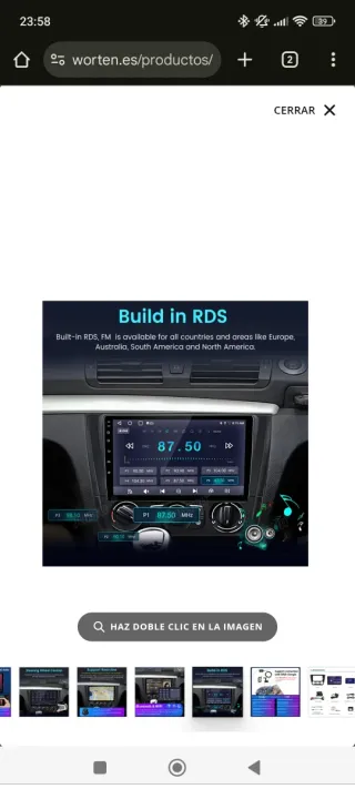 Radio Android 13 BMW Serie 1 E81-E88