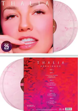 Vinilo Thalía Arrasando 25 Aniversario