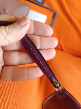 Gafas Ray-Ban Wayfarer Morado Marrón