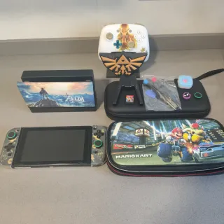Nintendo Switch + Accesorios con EXTRA Leer!!