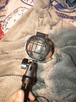 Micrófono Yotto Negro/Plateado