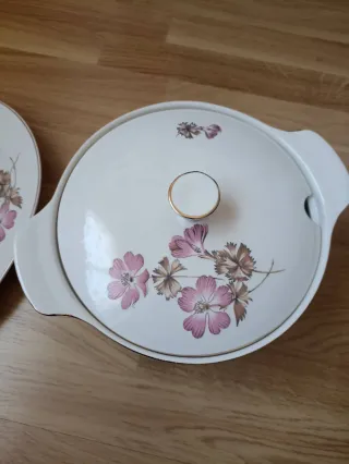 Vajilla Zanagra Santander Porcelana Flores