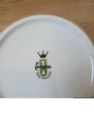 Vajilla Zanagra Santander Porcelana Flores