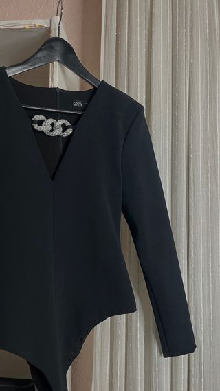 Body Zara con brillo Talla S