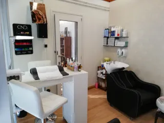 Sillón lavacabezas tapizado