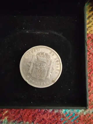 Moneda de plata Alfonso XIII 1899