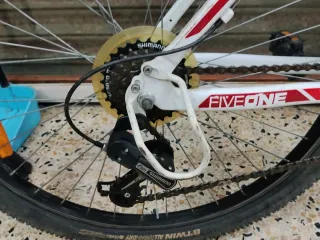 Bicicleta Rockrider del Decathlon.