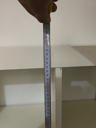 Estantería blanca modular