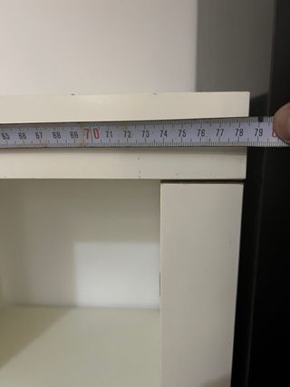 Estantería blanca modular