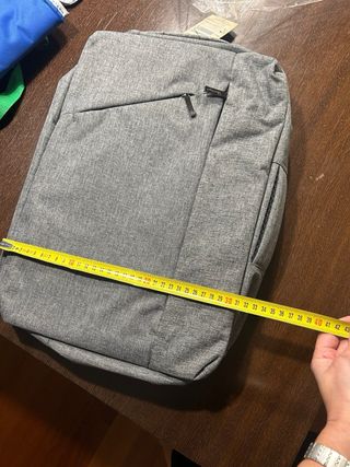 Mochila Pierre Deune gris para portátil