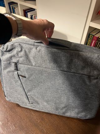 Mochila Pierre Deune gris para portátil