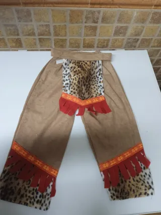Disfraz indio niño