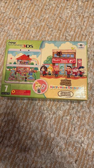 Nintendo New 3DS Blanca edicion animal crossing