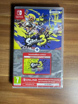 Splatoon 3 + Pase Expansión + 3 Meses - Switch