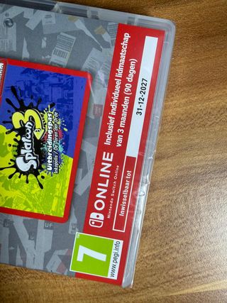 Splatoon 3 + Pase Expansión + 3 Meses - Switch