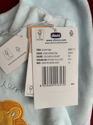 Pigiamone neonato Chicco
