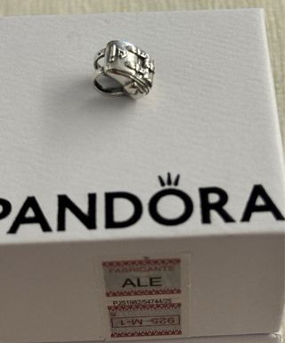 Charm Pandora  Mochila Plata