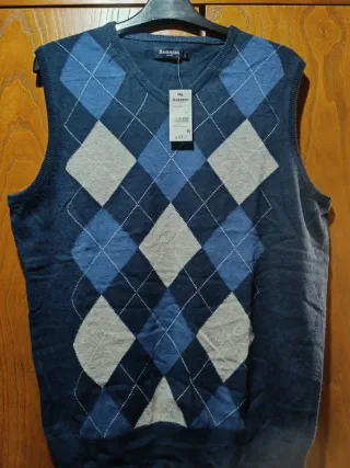 Pullover Barreds, L, 80% Lã e 20% Poliamida,