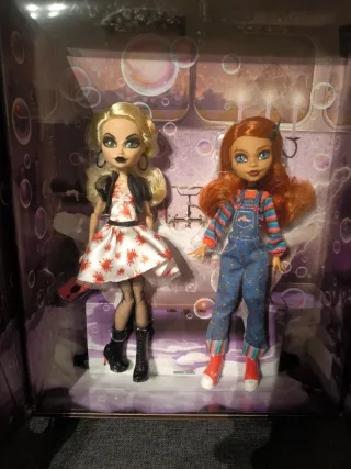 Monster High Skullector Chucky y Tiffany