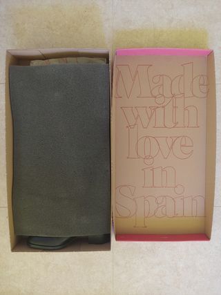 Botas altas de piel Wonders negras