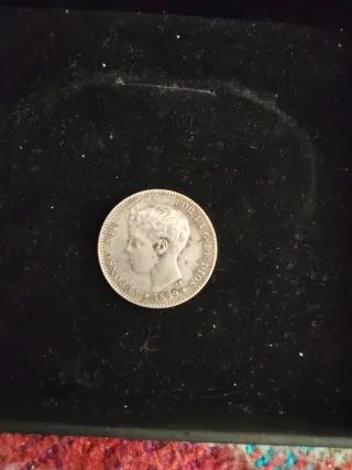 Moneda de Plata Antigua 1899