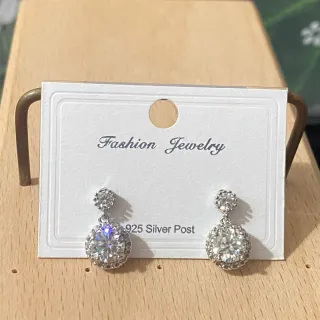 Pendientes Moissanita 1.0ct