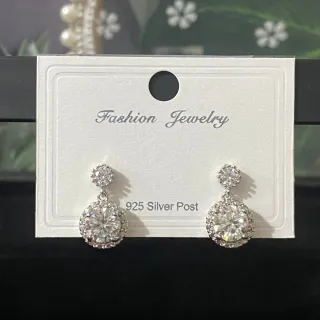 Pendientes Moissanita 1.0ct