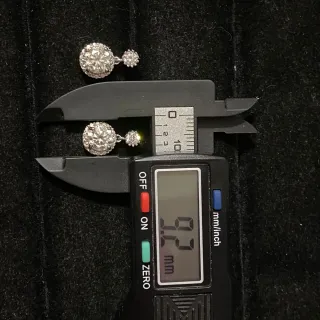 Pendientes Moissanita 1.0ct