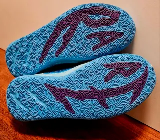 Zapatillas de baloncesto color azul