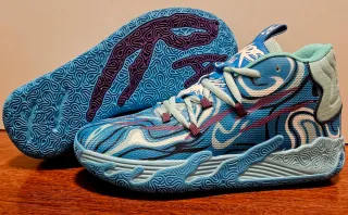 Zapatillas de baloncesto color azul