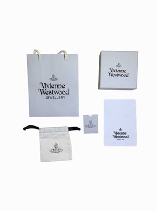 Collar Vivienne Westwood Orb Morado Plata