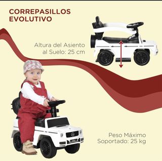 Correpasillos Mercedes G-Class Blanco